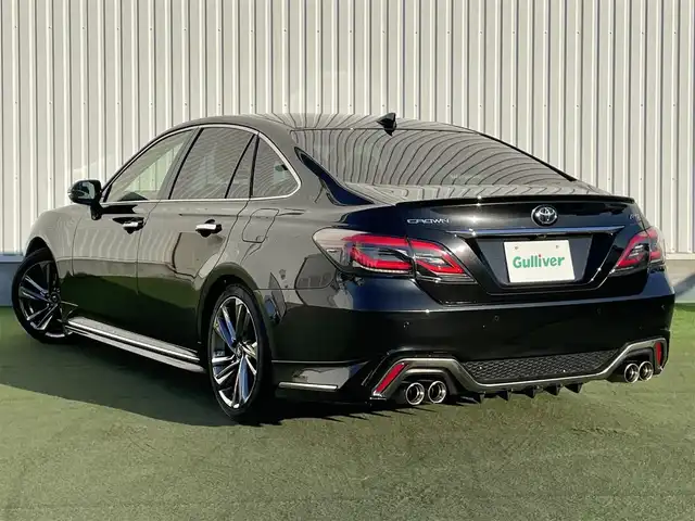 トヨタ クラウン RS 香川県 2021(令3)年 3万km プレシャスブラックパール トヨタセーフティセンス/・プリクラッシュセーフティ（PCS）/・レーダークルーズコントロール（全車速追従機能付）/・レーントレーシングアシスト（LTA）/・アダプティブハイビームシステム（AHS)/・ロードサインアシスト（RSA）/・発進遅延告知機能（DMTM）/・アドバンスドパーク/純正12.3型ナビ/(Bluetooth/FM/AM)/フルセグTV/全席シートヒーター/ステアリングヒーター　/革巻きステアリング/LEDライト/オートハイビーム/オートライト