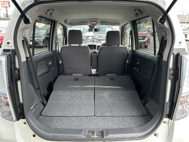 スズキ ワゴンＲ FZ 栃木県 2014(平26)年 3.2万km クリスタルホワイトP 禁煙車/オーディオ/Bluetooth CD USB AUX/ヒートシーター/ベンチシート/ドアバイザー/衝突被害軽減システム/ABS/横滑り防止装置/純正14インチアルミホイール/純正フロアマット/スマートキー/スペアキー/保証書/取扱説明書/記録簿