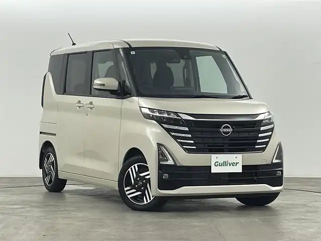 日産 ルークス ハイウェイスター X 福島県 2024(令6)年 0.2万km フローズンバニラパール 安全サポート/・インテリジェントエマージェンシーブレーキ/・踏み間違い衝突防止アシスト/・車線逸脱警報/プロパイロット/・先行車追従機能/・プロパイロットパーキング/・ハンドル支援機能/純正メモリナビ/型番:MM223D-L/・AM/FM/CD/DVD/BT/HDMI/フルセグTV/・全方位/バック/フロント/サイドカメラ/パワースライドドア/プッシュスタート/・スマートキー/純正AW/LEDヘッドライト/・オートライト/・オートハイビーム/アイドリングストップ/純正フロアマット