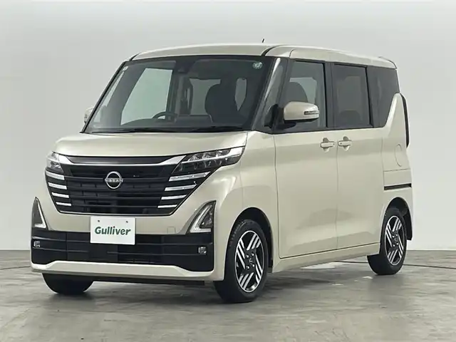 日産 ルークス ハイウェイスター X 福島県 2024(令6)年 0.2万km フローズンバニラパール 安全サポート/・インテリジェントエマージェンシーブレーキ/・踏み間違い衝突防止アシスト/・車線逸脱警報/プロパイロット/・先行車追従機能/・プロパイロットパーキング/・ハンドル支援機能/純正メモリナビ/型番:MM223D-L/・AM/FM/CD/DVD/BT/HDMI/フルセグTV/・全方位/バック/フロント/サイドカメラ/パワースライドドア/プッシュスタート/・スマートキー/純正AW/LEDヘッドライト/・オートライト/・オートハイビーム/アイドリングストップ/純正フロアマット
