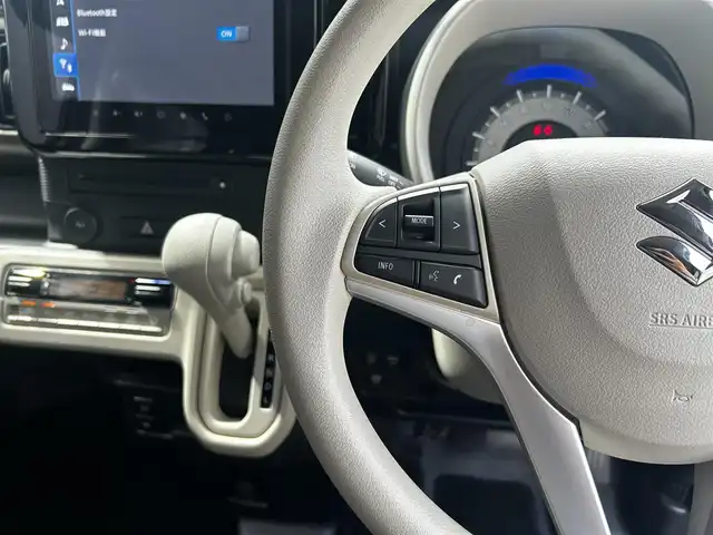 スズキ ワゴンＲ スマイル HYBRID S リミテッド 滋賀県 2024(令6)年 2万km ウッディブラウンメタリック 純正9インチナビ/【Bluetooth/フルセグTV/Apple CarPlay/Android Auto/CD/DVD】/両側パワースライドドア/全方位カメラ/衝突軽減ブレーキ/レーンキープアシスト/LEDヘッドライト/オートマチックハイビーム/リアソナー/D席シートヒーター/プッシュスタート/スマートキー/ステアリングリモコン