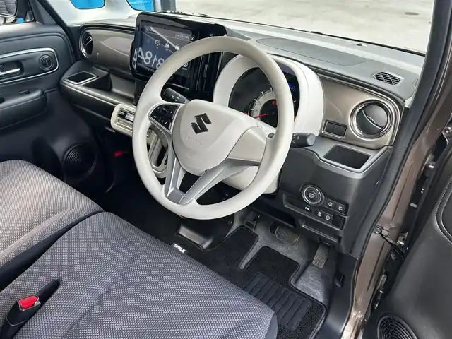 スズキ ワゴンＲ スマイル HYBRID S リミテッド 滋賀県 2024(令6)年 2万km ウッディブラウンメタリック 純正9インチナビ/【Bluetooth/フルセグTV/Apple CarPlay/Android Auto/CD/DVD】/両側パワースライドドア/全方位カメラ/衝突軽減ブレーキ/レーンキープアシスト/LEDヘッドライト/オートマチックハイビーム/リアソナー/D席シートヒーター/プッシュスタート/スマートキー/ステアリングリモコン