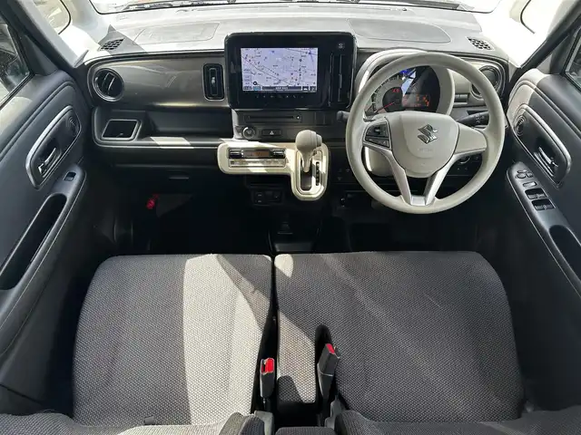スズキ ワゴンＲ スマイル HYBRID S リミテッド 滋賀県 2024(令6)年 2万km ウッディブラウンメタリック 純正9インチナビ/【Bluetooth/フルセグTV/Apple CarPlay/Android Auto/CD/DVD】/両側パワースライドドア/全方位カメラ/衝突軽減ブレーキ/レーンキープアシスト/LEDヘッドライト/オートマチックハイビーム/リアソナー/D席シートヒーター/プッシュスタート/スマートキー/ステアリングリモコン