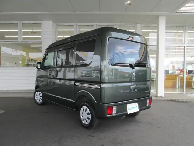スズキ エブリイ PC 千葉県 2023(令5)年 1.4万km クールカーキPM 社外SDナビ・フルセグTV/バックカメラ/オーディオ【CD/DVD/SD/BT/USB】/社外革調シートカバー【Clazzio】/社外前後ドライブレコーダー/リアコーナーセンサー/衝突軽減ブレーキ/路線逸脱警報/プライバシーガラス/アイドリングストップ/ドアバイザー/リモコンキー/ETC