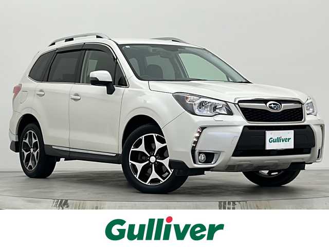 スバル フォレスター 2．0XT アイサイト 宮城県 2012(平24)年 2.5万km サテンホワイトパール 4WD/純正ダイアトーンサウンドナビ/アイサイト/バックカメラ/ETC/レーダークルーズコントロール/レザーシート/パワーシート/シートヒーター/パドルシフト/プッシュスタート/スマートキー/スペアキー/オートライト/フォグランプ/ヘッドライトレベライザー/ドアバイザー/純正フロアマット/純正18インチアルミホイール