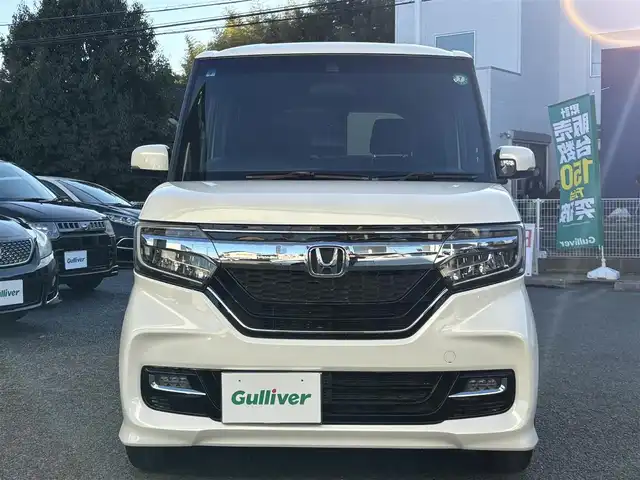 ホンダ Ｎ ＢＯＸ カスタム G EX ホンダセンシング 熊本県 2017(平29)年 6.3万km プレミアムホワイトパールⅡ ワンオーナー/純正ナビ（VXM-174VFi）/【フルセグ/CD/DVD/Bluetooth/ラジオ】/バックカメラ/ビルトインETC/両側パワースライドドア/レーダークルーズコントロール/レーンキープアシスト/衝突軽減ブレーキ/先行車発進お知らせ機能/標識認識機能/リヤコーナーセンサー/純正14インチAW/オートライト/LEDヘッドライト/フォグランプ/ステアリングスイッチ/純正フロアマット/保証書/取扱説明書