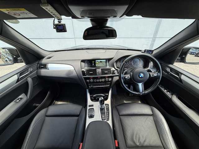 ＢＭＷ Ｘ３ xDrive20d Mスポーツ 千葉県 2016(平28)年 9.8万km 黒 純正ナビ(FM/AM/CD/DVD)/フルセグＴＶ/バックカメラ/フロントカメラ/ビルトインＥＴＣ/レーダークルーズコントロール/前席シートヒーター/前席パワーシート/パドルシフト/パワーバックドア/ステアリングスイッチ