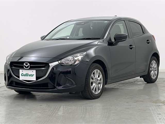 マツダ デミオ XD 宮城県 2019(平31)年 7.5万km ジェットブラックマイカ 禁煙車/i-ACTIVESENSE/・衝突軽減ブレーキ/・レーンキープアシスト/・ブラインドスポットモニター/・リアパーキングセンサー/マツダコネクトナビ/・CD.DVD.SD.BT.USB.AUX/バックモニター/ビルトインETC/社外ドライブレコーダー（FR）/アイドリングストップ/横滑り防止装置/プッシュスタート/スマートキー2個/ステアリングスイッチ/MTモード付AT/オートライト/純正15インチアルミホイール/純正フロアマット