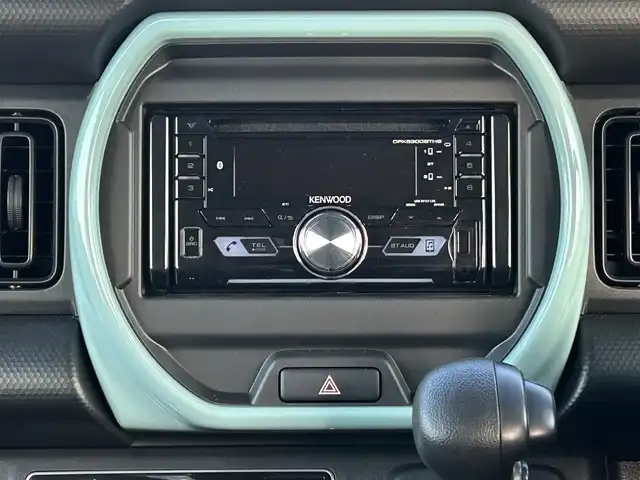 スズキ ハスラー HYBRID G 鹿児島県 2024(令6)年 0.1万km デニムブルー ガンメタリック 2トーン スズキセーフティサポート/レーダークルーズコントロール/CDプレイヤー/Bluetooth/LEDヘッドライト/前席シートヒーター/アイドリングストップ/オートエアコン/スマートキー/スペアキー×１