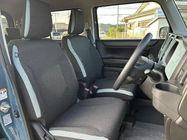 スズキ ハスラー HYBRID G 鹿児島県 2024(令6)年 0.1万km デニムブルー ガンメタリック 2トーン スズキセーフティサポート/レーダークルーズコントロール/CDプレイヤー/Bluetooth/LEDヘッドライト/前席シートヒーター/アイドリングストップ/オートエアコン/スマートキー/スペアキー×１