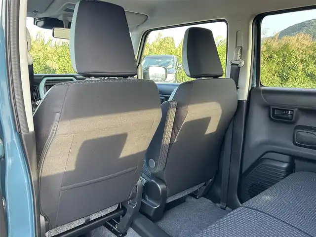 スズキ ハスラー HYBRID G 鹿児島県 2024(令6)年 0.1万km デニムブルー ガンメタリック 2トーン スズキセーフティサポート/レーダークルーズコントロール/CDプレイヤー/Bluetooth/LEDヘッドライト/前席シートヒーター/アイドリングストップ/オートエアコン/スマートキー/スペアキー×１