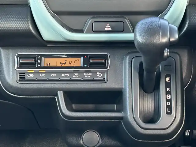 スズキ ハスラー HYBRID G 鹿児島県 2024(令6)年 0.1万km デニムブルー ガンメタリック 2トーン スズキセーフティサポート/レーダークルーズコントロール/CDプレイヤー/Bluetooth/LEDヘッドライト/前席シートヒーター/アイドリングストップ/オートエアコン/スマートキー/スペアキー×１