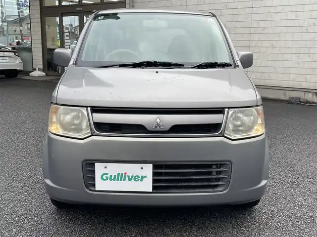 三菱 ｅＫワゴン M 大分県 2008(平20)年 8.4万km グレー ワンオーナー/全席パワーウィンドウ（オート機能）/左右電動格納ミラー/AIRBAG/純正オーディオ（CDデッキ）/パワーステアリング/運転席、助手席ダッシュボード付き/応急用タイヤ付き/PVガラス/soket付（120W)/フロアマット/ドアバイザー/ヘッドライトレベライザー/キーレスキー/保証書/スペアキー