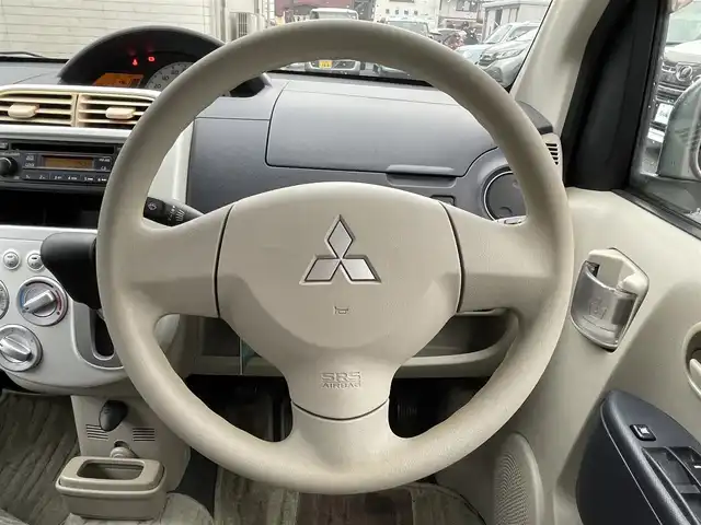 三菱 ｅＫワゴン M 大分県 2008(平20)年 8.4万km グレー ワンオーナー/全席パワーウィンドウ（オート機能）/左右電動格納ミラー/AIRBAG/純正オーディオ（CDデッキ）/パワーステアリング/運転席、助手席ダッシュボード付き/応急用タイヤ付き/PVガラス/soket付（120W)/フロアマット/ドアバイザー/ヘッドライトレベライザー/キーレスキー/保証書/スペアキー