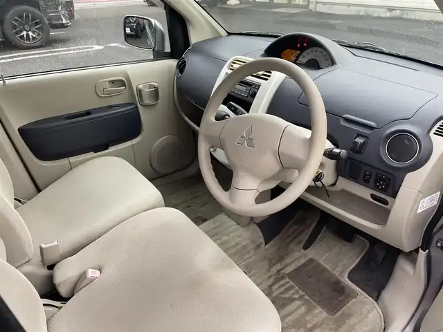 三菱 ｅＫワゴン M 大分県 2008(平20)年 8.4万km グレー ワンオーナー/全席パワーウィンドウ（オート機能）/左右電動格納ミラー/AIRBAG/純正オーディオ（CDデッキ）/パワーステアリング/運転席、助手席ダッシュボード付き/応急用タイヤ付き/PVガラス/soket付（120W)/フロアマット/ドアバイザー/ヘッドライトレベライザー/キーレスキー/保証書/スペアキー
