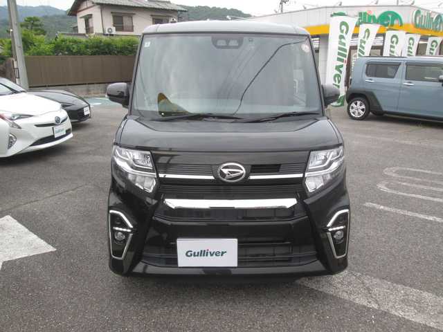ダイハツ タント カスタム RS セレクション 広島県 2020(令2)年 3.7万km ブラックマイカメタリック 社外メモリーナビ/フルセグTV・BTオーディオ/シートヒーター/ハーフレザーシート/スマートアシスト/LEDオートライト/レーダークルーズコントロール/スーパーロングシートスライド/両側パワースライドドア/バックカメラ/ETC