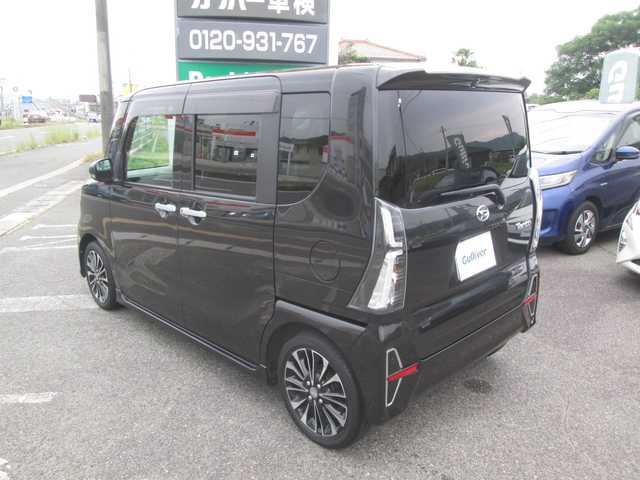 ダイハツ タント カスタム RS セレクション 広島県 2020(令2)年 3.7万km ブラックマイカメタリック 社外メモリーナビ/フルセグTV・BTオーディオ/シートヒーター/ハーフレザーシート/スマートアシスト/LEDオートライト/レーダークルーズコントロール/スーパーロングシートスライド/両側パワースライドドア/バックカメラ/ETC