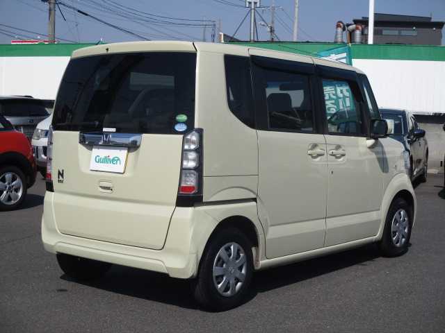 ホンダ Ｎ ＢＯＸ G Lパッケージ 兵庫県 2012(平24)年 7.7万km ヒダマリアイボリーパール アイドリングストップ/ワンオーナー/左リアパワースライドドア/右リアイージークローザー/純正フロアマット/プッシュスタート/スマートキー2個/WAB/ABS