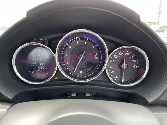 マツダ ロードスター S スペシャルパッケージ 大分県 2022(令4)年 1.5万km マシーングレープレミアムM ワンオーナー/メーカーOPナビ 【BTオーディオ/USB】/純正16インチアルミホイール/スマートシティーブレーキサポート/ブラインドスポットモニター/レーンアシスト/リアクリアランスソナー/ETC/USBソケット/横滑り防止装置/LEDヘッドライト/オートライト/レザーステアリング/チルトステアリング/ステアリングリモコン/オートワイパー/エンジンプッシュスタート/フロアマット/電動調整ミラー/サイド&Wエアバッグ/ABS/スマートキー×2/保証書/車両取説