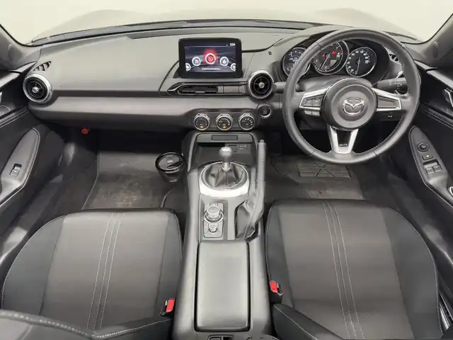マツダ ロードスター S スペシャルパッケージ 三重県 2022(令4)年 1.5万km マシーングレープレミアムM プレミアムガソリン/FR/F6/純正 7インチナビ/（FM/AM/aha/Stitcher/Bluetooth/USB/AUX/CarPlay/AndroidAuto）/ビルトイン ETC（助手席背面パネル）/安全/・スマートシティブレーキサポート（SCBS）/・車線逸脱警報システム（LDWS）/・ブラインドスポットモニタリングシステム（BSM）/・ハイビームコントロールシステム（HBC）/・パーキングセンサーシステム（前後）/・ABS/・横滑り防止装置/装備/・オートエアコン/・オートライト/・LEDヘッドランプ/・レインセンサーワイパー（オートワイパー）/・電動調整ドアミラー/・プッシュスタート/・革巻きステアリング/・スマートキーx2/・保/取