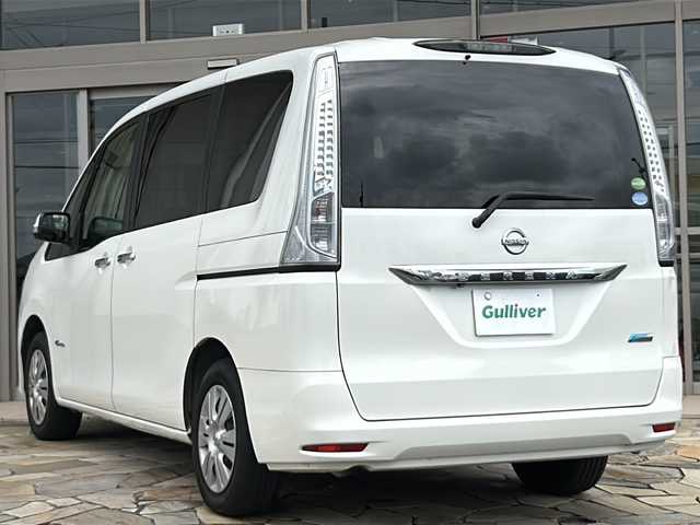 日産 セレナ 20X Sハイブリッド 静岡県 2015(平27)年 8.5万km ブリリアントホワイトパール 安全機能/・衝突軽減ブレーキ/・レーンキープアシスト/社外ナビ/・CD/ラジオ/MSV/・バックカメラ/主要装備/・プッシュスタート/・スマートキー/・クルーズコントロール/・オートライト/・アイドリングストップ/・両側パワースライドドア/・電格ミラー/・ETC