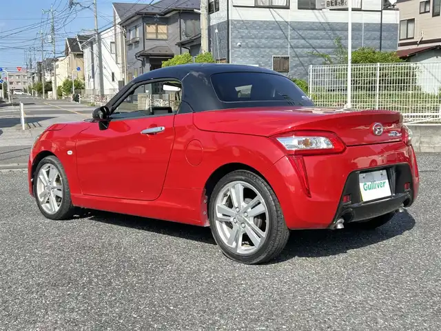 ダイハツ コペン ローブ 埼玉県 2014(平26)年 9.2万km マタドールレッドP ・電動オープン/・純正ナビフルセグTV/・BT　DVD CD/・シートヒーター/・スマートキー/・プッシュスタート/・LEDヘットライト/・純正16インチアルミ/・保証書/・取説
