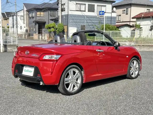 ダイハツ コペン ローブ 埼玉県 2014(平26)年 9.2万km マタドールレッドP ・電動オープン/・純正ナビフルセグTV/・BT　DVD CD/・シートヒーター/・スマートキー/・プッシュスタート/・LEDヘットライト/・純正16インチアルミ/・保証書/・取説