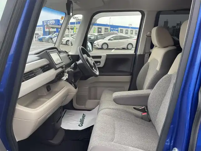 ホンダ Ｎ ＢＯＸ G L ホンダセンシング 長崎県 2020(令2)年 4.7万km ブリリアントスポーティブルーメタリック2トーン 純正ナビ/(SD/BT/CD/USB)/ホンダセンシング/ビルトインETC/バックカメラ/左パワースライドドア/スマートキー/スペアキー/レーダークルーズコントロール/レーンキープアシスト/オートライト/LEDヘッドライト/シートヒーター/コーナーセンサー/ステアリングスイッチ