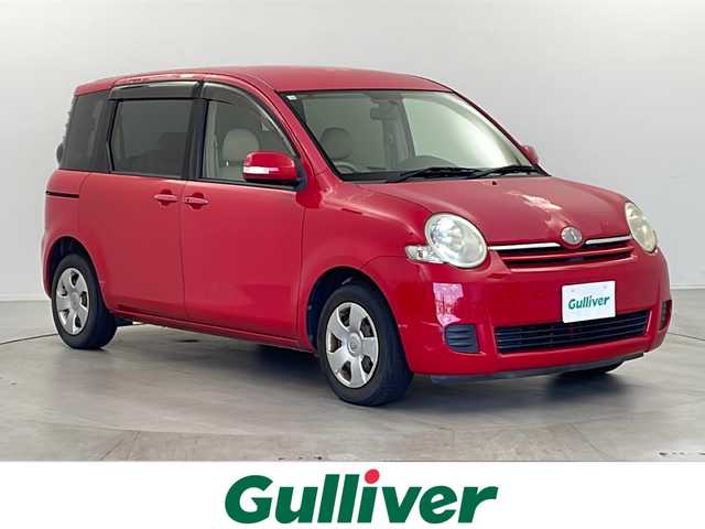 トヨタ シエンタ G 栃木県 2006(平18)年 9.5万km スーパーレッドⅤ 社外ナビ/（CD/AM/FM/フルセグ）/ETC/両側パワースライドドア/電動格納ミラー