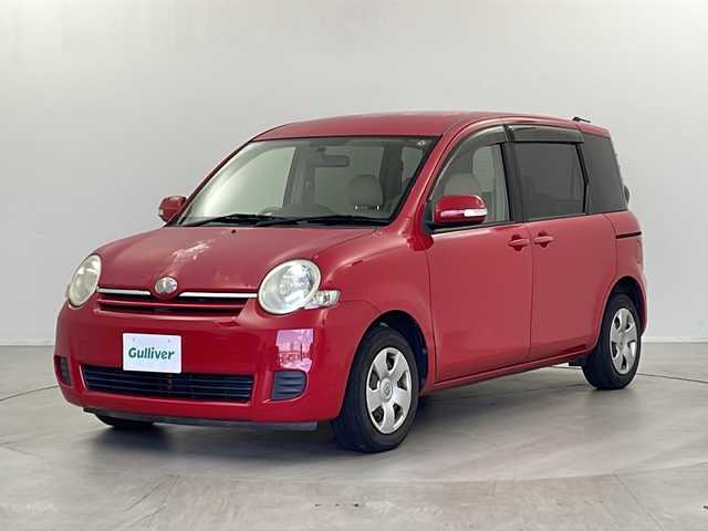 トヨタ シエンタ G 栃木県 2006(平18)年 9.5万km スーパーレッドⅤ 社外ナビ/（CD/AM/FM/フルセグ）/ETC/両側パワースライドドア/電動格納ミラー