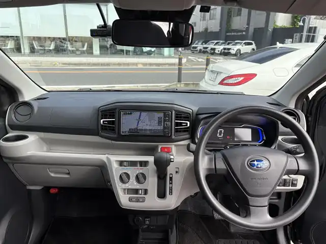 スバル プレオ プラス L スマートアシスト 京都府 2021(令3)年 1.4万km ブラックマイカメタリック 車検：令和8年6月30日まで有効/メモリーSDナビ/ドライブレコーダー/ETC/USB/LEDヘットライト/DVD再生可能/Aストップ/キーレス×1/スペアキー×2/保証書/説明書