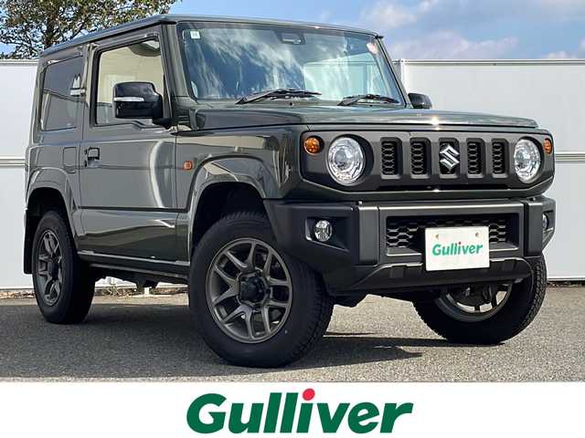 スズキ ジムニー XC 岩手県 2020(令2)年 2.2万km ジャングルグリーン ナビ　Ｂｌｕｅｔｏｏｔｈ　ＣＤ／ＤＶＤ再生　フルセグ　ＵＳＢ接続　純正１６インチＡＷ　前席シートヒーター　背面タイヤ　ＬＥＤオートライト　ヘッドライトウォッシャー　スマートキー　１２Ｖ電源ソケット