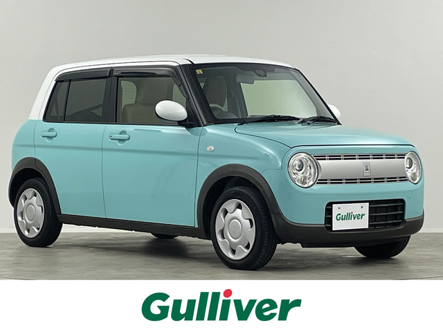 スズキ ラパン S 埼玉県 2016(平28)年 2.7万km フレンチミントパールメタリック ナビ　CD　DVD　BT　TV　衝突被害軽減　キセノンヘッドライト　シートヒーター　スマートキー　オートライト　アンチブレーキシステム　純正フロアマット　アイドリングストップ