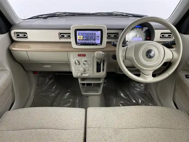 スズキ ラパン S 埼玉県 2016(平28)年 2.7万km フレンチミントパールメタリック ナビ　CD　DVD　BT　TV　衝突被害軽減　キセノンヘッドライト　シートヒーター　スマートキー　オートライト　アンチブレーキシステム　純正フロアマット　アイドリングストップ