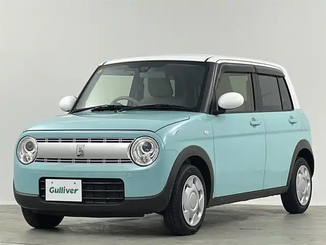 スズキ ラパン S 埼玉県 2016(平28)年 2.7万km フレンチミントパールメタリック ナビ　CD　DVD　BT　TV　衝突被害軽減　キセノンヘッドライト　シートヒーター　スマートキー　オートライト　アンチブレーキシステム　純正フロアマット　アイドリングストップ