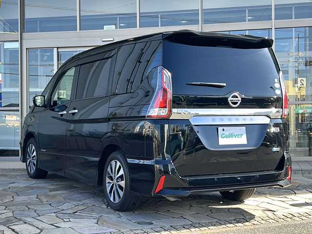 日産 セレナ ハイウェイスター Vセレクション 静岡県 2017(平29)年 9.7万km ダイヤモンドブラック 9インチアルパインナビ/・フルセグTV/・CD/DVD/・SD/・FM/AM/・Bluetooth/・USB/主要装備/・アラウンドビューモニター/・後席フリップダウンモニター/・ドライブレコーダー/・ビルトインＥＴＣ/・プロパイロット/・両側パワースライドドア/・パーキングアシスト/・デジタルインナーミラー/・後席エアコン/・ＬＥＤヘッドライト/・エマージェンシーブレーキ/・横滑り防止装置