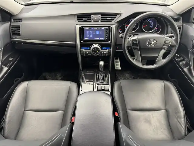 トヨタ マークＸ 250S 滋賀県 2019(平31)年 4.3万km ホワイトパールクリスタルシャイン 純正ナビ/SD/CD/DVD/Bluetooth/フルセグテレビ/バックカメラ/セーフティセンス/ETC/LEDライト/パワーシート/シートヒーター/コーナーセンサー/ドライブレコーダー/プッシュスタート/スマートキー