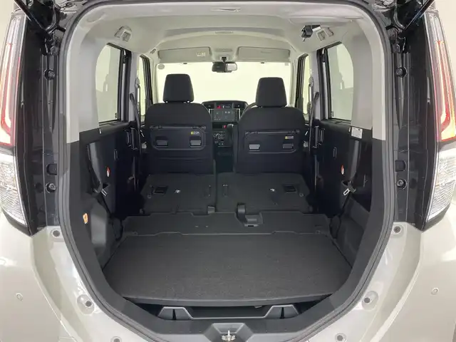 トヨタ ルーミー カスタムG－T 愛知県 2025(令7)年 0.1千km ブラックマイカメタリック/パールホワイト2トーン 登録済未使用車　純正９型ＤＡ　フルセグＴＶ　ＨＤＭＩ　カープレイ　シートヒーター　全方位カメラ　両側パワスラ　リアロールシェード　スマアシ　衝突軽減　追従クルコン　ＬＥＤオートライト　コーナーセンサー　禁煙車/登録時走行距離15km