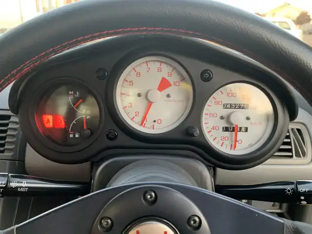 ホンダ ビート 静岡県 1991(平3)年 4.4万km カーニバルイエロー 取説・保証書/43276km 実走行/ESQUELETOシート/MUGEN無限スポーツサスペンションキット/レーシングSPARCOホイール/オートジュエルマフラー/MOMOステアリング/NSX純正ホーンボタン/インテグラ　チタンシフトノブ/タワーバー/ファッションバー/平成19年3月15日タイミングベルト交換/純正足回り有/純正アルミホイール有