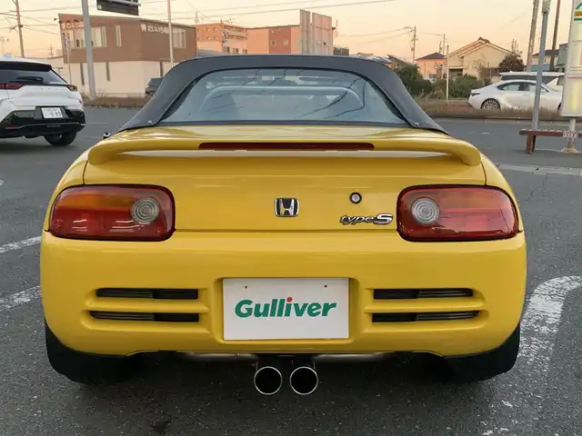 ホンダ ビート 静岡県 1991(平3)年 4.4万km カーニバルイエロー 取説・保証書/43276km 実走行/ESQUELETOシート/MUGEN無限スポーツサスペンションキット/レーシングSPARCOホイール/オートジュエルマフラー/MOMOステアリング/NSX純正ホーンボタン/インテグラ　チタンシフトノブ/タワーバー/ファッションバー/平成19年3月15日タイミングベルト交換/純正足回り有/純正アルミホイール有