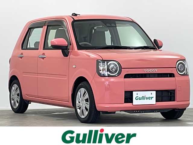 ダイハツ ミラ トコット L SA Ⅲ 大阪府 2018(平30)年 3万km ジューシーピンクM 社外7インチナビ(Panasonic)/【ワンセグTV/Bluetooth/CD/FM/AM】/バックカメラ/前後コーナーセンサー/スマートアシストIII/・衝突軽減警報/・衝突回避支援ブレーキ/・誤発進抑制装置(前後)/・オートハイビーム/・先行車発進お知らせ/ライトレベライザー/LEDヘッドライト/純正フロアマット/パワーウィンドウ/リモコンキー