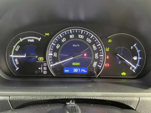 トヨタ エスクァイア ハイブリッド Gi 大阪府 2018(平30)年 3.8万km ホワイトパールクリスタルシャイン 登録時38714Km/純正ナビ（NSZN-Z６６T）/前後ドラレコ/バックカメラ/フリップダウンモニター/クルコン（追従なし）/両側パワースライドドア　/ＬＥＤオートライト　/オートハイビーム　/衝突被害軽減　/横すべり防止/クリアランスソナー/シートヒーター　/電動格納ミラー　/スペアキー　/取説