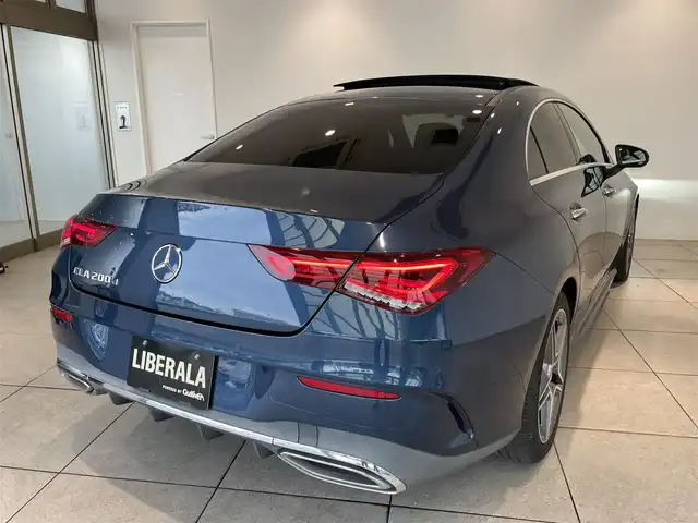 メルセデス・ベンツ ＣＬＡ２００ｄ AMGライン 愛知県 2020(令2)年 5.2万km デニムブルー レザーエクスクルーシブパッケージ/アドバンスドパッケージ/レーダーセーフティーパッケージ/パノラミックスライディングルーフ/ＨＵＤ　/ブラック／グレーレザーシート　/ＭＢＵＸ　/Ｂｌｕｅｔｏｏｔｈ　/フルセグＴＶ　/ＵＳＢ　/シートヒーター　/ＡＣＣ　/ＬＫＡ　/ＬＤＷ　/ＢＳＭ　/ドライブレコーダー　/ＥＴＣ２．０/プッシュスタート/ウィンカーミラー/アイドリングストップ