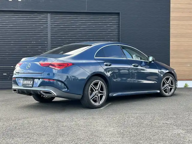 メルセデス・ベンツ ＣＬＡ２００ｄ AMGライン 宮崎県 2020(令2)年 5.2万km デニムブルー 純正ナビ/フルセグTV/AM/FM/Bluetooth/全方位カメラ/サンルーフ/レザーシート/シートヒーター/純正フロアマット/純正LEDヘッドライト/純正アルミホイール18インチ/コーナーセンサー/レーンアシスト/レーダークルーズコントロール/インテリジェントライムシステム/アンビエントライト/レーンチェンジアシスト/プッシュスタート/スマートキー