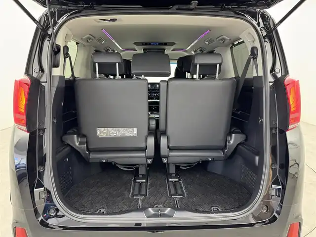 トヨタ アルファード S Cパッケージ 福岡県 2022(令4)年 4.7万km ブラック 後席モニター　/純正９型ＤＡナビ　/バックカメラ　/ビルトインETC２．０　/前後ドライブレコーダー　/デジタルルームミラー　/トヨタセーフティセンス　/レーダークルーズコントロール　/コーナーセンサー　/衝突軽減ブレーキ　/レーンキープ　/アクセル踏み間違い防止　/ブラインドスポットモニター　/ＭＴモード付き　/パワーシート　/シートヒーター／ベンチレーション　/ステアリングヒーター　/両側パワースライドドア　/パワーバックドア　/３眼ＬＥＤヘッドライト