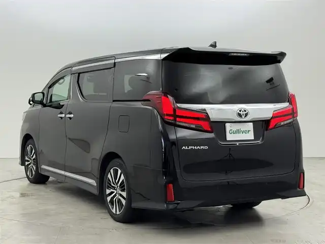 トヨタ アルファード S Cパッケージ 福岡県 2022(令4)年 4.7万km ブラック 後席モニター　/純正９型ＤＡナビ　/バックカメラ　/ビルトインETC２．０　/前後ドライブレコーダー　/デジタルルームミラー　/トヨタセーフティセンス　/レーダークルーズコントロール　/コーナーセンサー　/衝突軽減ブレーキ　/レーンキープ　/アクセル踏み間違い防止　/ブラインドスポットモニター　/ＭＴモード付き　/パワーシート　/シートヒーター／ベンチレーション　/ステアリングヒーター　/両側パワースライドドア　/パワーバックドア　/３眼ＬＥＤヘッドライト