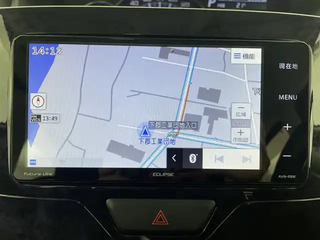 ダイハツ タント カスタム X トップED SA Ⅲ 大分県 2018(平30)年 10万km ブラックマイカメタリック 社外SDナビ（AVN-R8W）/Bluetooth/CD/DVD/フルセグ/全方位カメラ/両側パワースライドドア/ハーフレザーシートカバー/シートヒーター/ベンチシート/オートライト/オートマチックハイビーム/スマートキー/ETC/アイドリングストップ/プッシュスタート