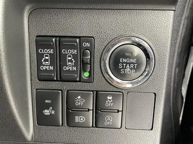 ダイハツ タント カスタム X トップED SA Ⅲ 大分県 2018(平30)年 10万km ブラックマイカメタリック 社外SDナビ（AVN-R8W）/Bluetooth/CD/DVD/フルセグ/全方位カメラ/両側パワースライドドア/ハーフレザーシートカバー/シートヒーター/ベンチシート/オートライト/オートマチックハイビーム/スマートキー/ETC/アイドリングストップ/プッシュスタート