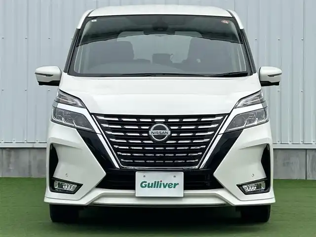 日産 セレナ ハイウェイスター V 香川県 2021(令3)年 3.2万km ブリリアントホワイトパール 純正１０型ナビ　/全方位　/プロパイロット　/衝突軽減ブレーキ　/レーダークルーズコントロール　/ＢＳＭ　/電子パーキング　/２列目シートバックテーブル／ＵＳＢ×２　/ハンズフリー機能付き両側パワースライドドア/LEDヘッドライト/オートライト/オートハイビーム機能/デジタルインナーミラー/リアロールサンシェード/前後クリアランスソナー/革巻きステア/リモコン/ビルトインETC