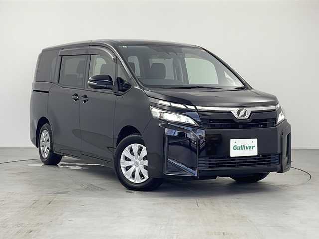 トヨタ ヴォクシー X 愛知県 2020(令2)年 6.2万km ブラック /禁煙車//純正メモリナビ（AM/FM/CD/SD/BT/AUX/地デジ）//全周囲ドラレコ（KENWOOD  DRV-CWS60)//ETC//LDA//PCS//PKSB//クリアランスソナー//MTモード付AT//LEDオートライト//両側パワースライドドア//バックカメラ//クルーズコントロール//純正マット//純正バイザー//シートバックテーブル//フルセグ//TVキャンセラー//360°ドライブレコーダー